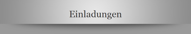 Einladungen